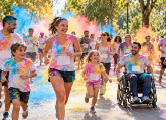 Βριλήσσια: Color Day Run στις 18 Οκτωβρίου με τρεις διαδρομές Οικογένειες και αθλητές συμμετέχουν σε πολύχρωμο αγώνα δρόμου