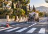 Βριλήσσια: Στο τραπέζι έργο οριζόντιας σήμανσης δρόμων Εργασίες οριζόντιας σήμανσης σε δενδροφυτεμένο αστικό δρόμο